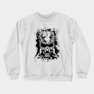 YAUTJA PREDATOR SKULL SPLATTER Crewneck Sweatshirt